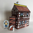 La ferme à colombage. Une mini-maquette tout en couleur